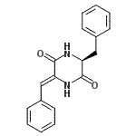 CAS#: 40739-77-3， (3S,6Z)-3-Benzyl-6-Benzylidene-2,5-Piperazinedione