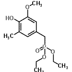 CAS#: 407584-03-6， Diethyl (4-Hydroxy-3-Methoxy-5-Methylbenzyl)Phosphonate