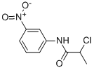 structure of CAS# 40781-53-1, 2-Chloro-N-(3-Nitro-Phenyl)-Propionamide;2-Chloro-N-(3-Nitro-Phenyl)-Propionamide