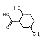 CAS#: 408317-89-5， 4-Hydroxy-1-Methyl-3-Piperidinecarboxylic Acid