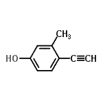CAS#: 408319-96-0， 4-Ethynyl-3-Methylphenol
