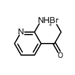 CAS#: 408326-55-6， 1-(2-Amino-3-Pyridinyl)-2-Bromoethanone