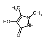 CAS#: 408340-18-1， 4-Hydroxy-1,5-Dimethyl-1,2-Dihydro-3H-Pyrazol-3-One
