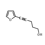 CAS#: 408492-32-0， 5-(2-Furyl)-4-Pentyn-1-Ol