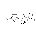 CAS#: 408500-84-5， N,2,2-Trimethyl-N-[5-(Methylsulfanyl)-2-Furyl]Propanamide