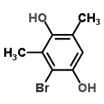 CAS#: 409316-82-1， 2-Bromo-3,5-Dimethyl-1,4-Benzenediol