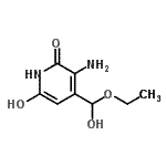 CAS#: 409317-15-3， 3-Amino-4-[Ethoxy(Hydroxy)Methyl]-6-Hydroxy-2(1H)-Pyridinone