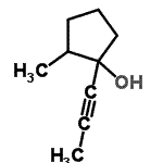 CAS#: 409325-43-5， 2-Methyl-1-Prop-1-Ynyl-Cyclopentan-1-Ol