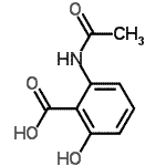 CAS#: 409326-60-9， 2-Acetamido-6-Hydroxybenzoic Acid