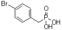 结构式 CAS# 40962-34-3, (4-溴苄基)膦酸