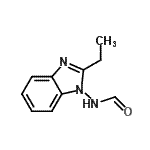 CAS#: 40995-21-9， N-(2-Ethyl-1H-Benzimidazol-1-Yl)Formamide