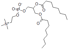 CAS 登录号:41017-85-0, 1,2-二辛酰磷脂酰胆碱