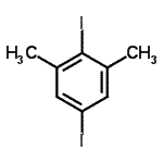 CAS#: 4102-48-1， 2,5-Diiodo-1,3-Dimethylbenzene