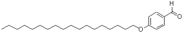 structure of CAS# 4105-95-7, 4-n-Octadecyloxybenzaldehyde;4-N-OCTADECYLOXYBENZALDEHYDE 95+%;4-N-OCTADECYLOXYBENZALDEHYDE;4-N-Octadecylocybenzaldehyde