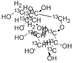 CAS#: 41055-68-9， beta-D-[Ul-13C6]Fructofuranosyl alpha-D-[Ul-13C6]Glucopyranoside