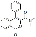 CAS#: 41056-55-7， N,N-Dimethyl-1-Oxo-4-Phenyl-1H-2-Benzopyran-3-Carboxamide
