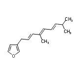 CAS#: 41060-02-0， 3-[(2E,4E,6E)-4,8-Dimethyl-2,4,6-Nonatrien-1-Yl]Furan