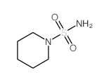 structure of CAS# 4108-90-1, 1-Piperidinesulfonamide;1-Piperidinesulfonamide;Nsc125083