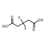 CAS#: 41131-19-5， 3,3-Difluoropentanedioic Acid