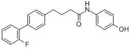 CAS#: 41179-33-3， 2'-Fluoro-N-(4-Hydroxyphenyl)-[1,1'-Biphenyl]-4-Butanamide