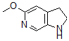 CAS#: 412030-10-5， 2,3-Dihydro-5-Methoxy-1H-Pyrrolo[2,3-c]Pyridine