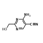 CAS#: 412277-96-4， 4-Amino-2-(hydroxymethyl)-5-pyrimidinecarbonitrilato