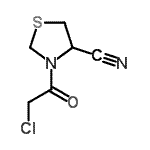 CAS#: 412293-40-4， 3-(Chloroacetyl)-1,3-Thiazolidine-4-Carbonitrile