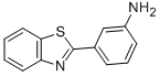 structure of CAS# 41230-21-1, 3-Benzothiazol-2-Yl-Phenylamine;[3-(1,3-Benzothiazol-2-Yl)Phenyl]Amine;Zinc00122909;Cbdive_013051
