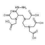 CAS#: 412334-17-9， ({2-[Bis(Carboxymethyl)Amino]Ethyl}{2-[Bis(Carboxymethyl)Amino]-3-Hydrazino-3-Oxopropyl}Amino)Acetic Acid