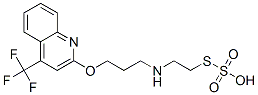 CAS#: 41287-23-4， Thiosulfuric Acid Hydrogen S-[2-[[3-[[4-(Trifluoromethyl)-2-Quinolinyl]Oxy]Propyl]Amino]Ethyl] Ester