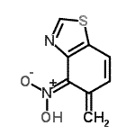 CAS#: 412935-45-6， [(4E)-5-Methylene-1,3-benzothiazol-4(5H)-ylidene]azinic acid
