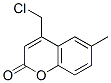 structure of CAS# 41295-65-2, 4-Chloromethyl-6-Methyl-Chromen-2-One;4-Chloromethyl-6-Methyl-Chromen-2-One ,97%