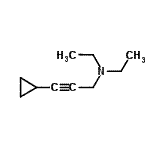 CAS#: 412958-68-0， 3-Cyclopropyl-N,N-Diethyl-2-Propyn-1-Amine