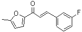 CAS#: 412960-16-8， (2E)-3-(3-Fluorophenyl)-1-(5-Methyl-2-Furyl)-2-Propen-1-One