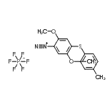 CAS#: 41333-51-1， 2,5-Dimethoxy-4-[(4-Methylphenyl)Sulfanyl]Benzenediazonium Hexafluorophosphate