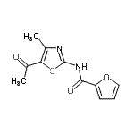 CAS#: 413613-24-8， N-(5-Acetyl-4-Methyl-1,3-Thiazol-2-Yl)-2-Furamide