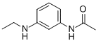 structure of CAS# 41378-27-2, 3-N-Ethylaminoacetanilide;N-(3-Ethylaminophenyl)Ethanamide;St5446956;Acetamide, N-(3-(Ethylamino)Phenyl)-