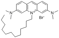 CAS#: 41387-42-2, 2,8-Bis(Dimethylamino)-10-Dodecyl-Acridinium Bromide