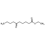 structure of CAS# 4144-61-0, Ethyl 6-Oxodecanoate;Ethyl 6-oxodecanoate;MFCD01320342