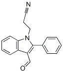 CAS#: 41450-77-5， 3-Formyl-2-Phenyl-1H-Indole-1-Propiononitrile