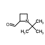 CAS#: 41466-99-3， 1-(2-Methyl-2-Propanyl)-2-Azetidinecarbaldehyde