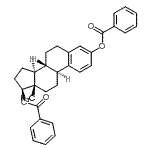 CAS#: 4147-13-1， (17beta)-Estra-1,3,5(10)-Triene-3,17-Diyl Dibenzoate