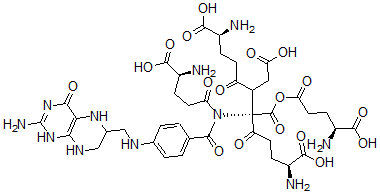 CAS#: 41520-73-4， Tetrahydropteroylpentaglutamate