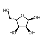 CAS#: 41546-20-7， alpha-L-Ribofuranose