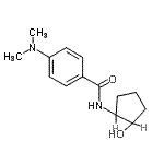 CAS#: 415693-17-3， 4-(Dimethylamino)-N-(2-Hydroxycyclopentyl)Benzamide