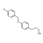 CAS#: 415697-55-1， 3-{4-[(4-Fluorobenzyl)Oxy]Phenyl}-1-Propanol