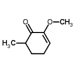 CAS#: 41577-87-1， 2-Methoxy-6-Methyl-2-Cyclohexen-1-One