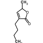 CAS 登录号：41589-63-3， 3-丁基-5-甲基-2(5H)-呋喃酮