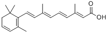 CAS 登录号：4159-20-0， 3,4-二去氢维甲酸