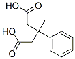 结构式 CAS# 4160-93-4, 3-乙基-3-苯基戊二酸